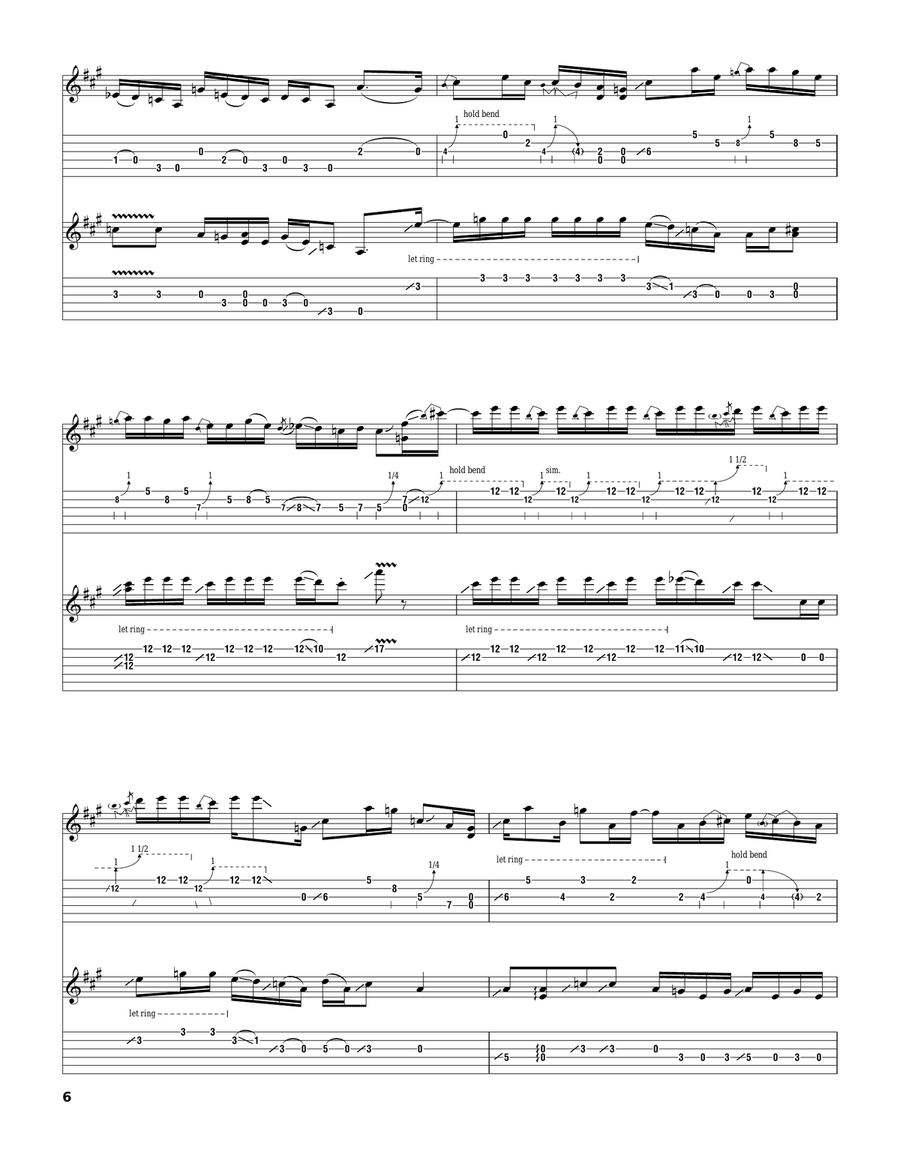 I'm Yours and I'm Hers I'm Yours and I'm Hers Electric Guitar scores gallery preview page 6