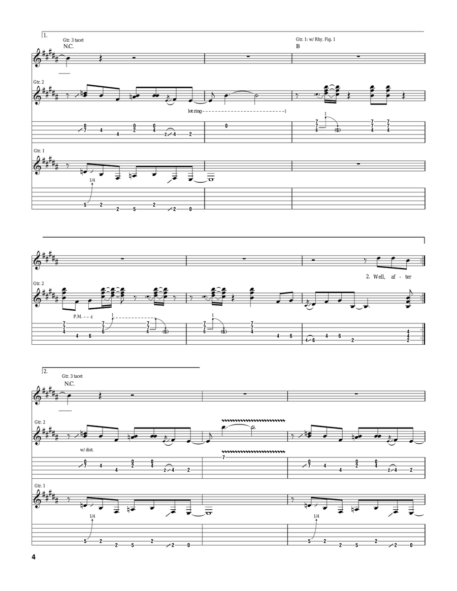 It's Only Love It's Only Love Acoustic Guitar scores gallery preview page 4