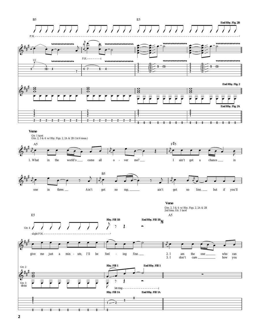 Rough Boy Rough Boy Acoustic Guitar scores gallery preview page 2
