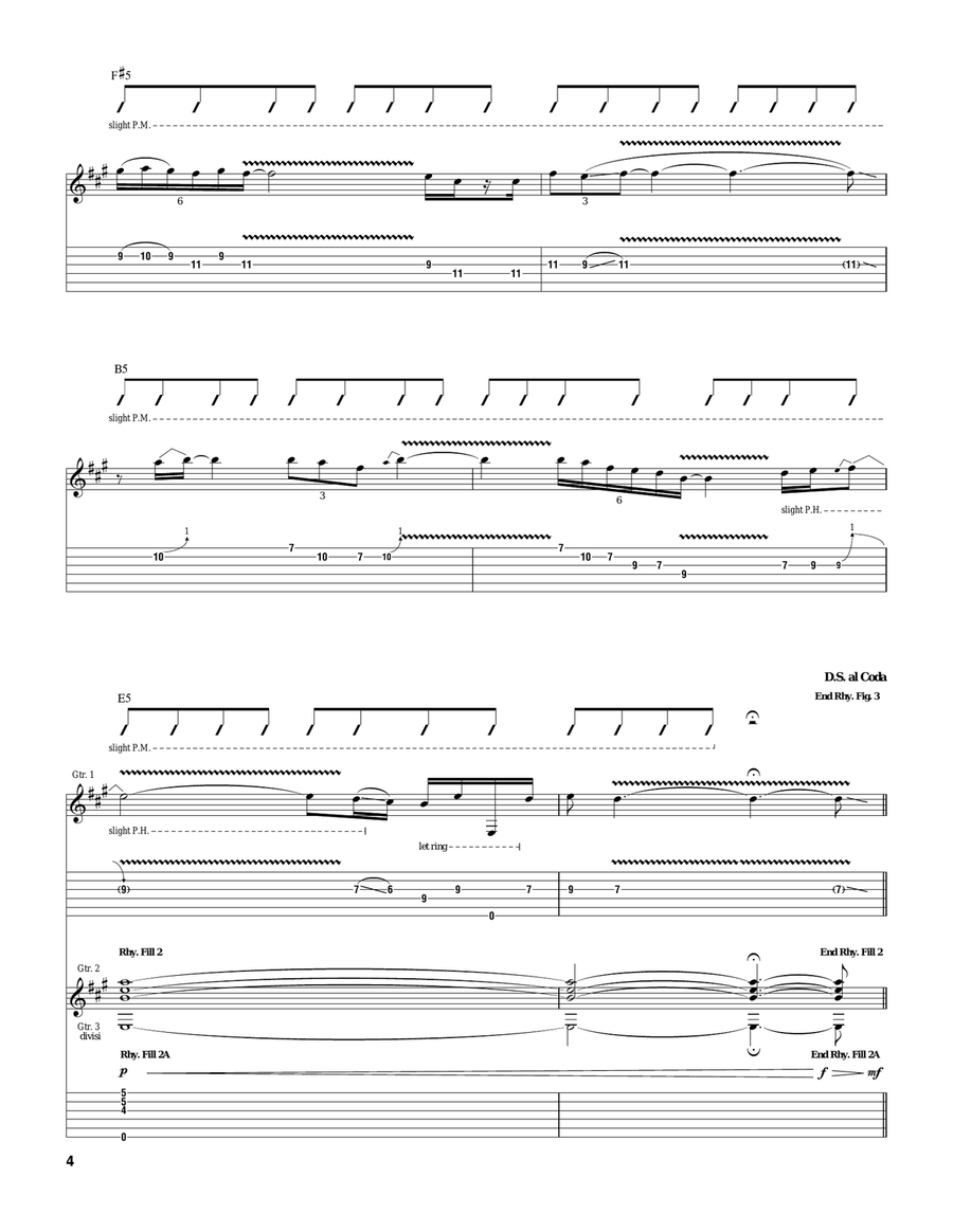 Rough Boy Rough Boy Acoustic Guitar scores gallery preview page 4