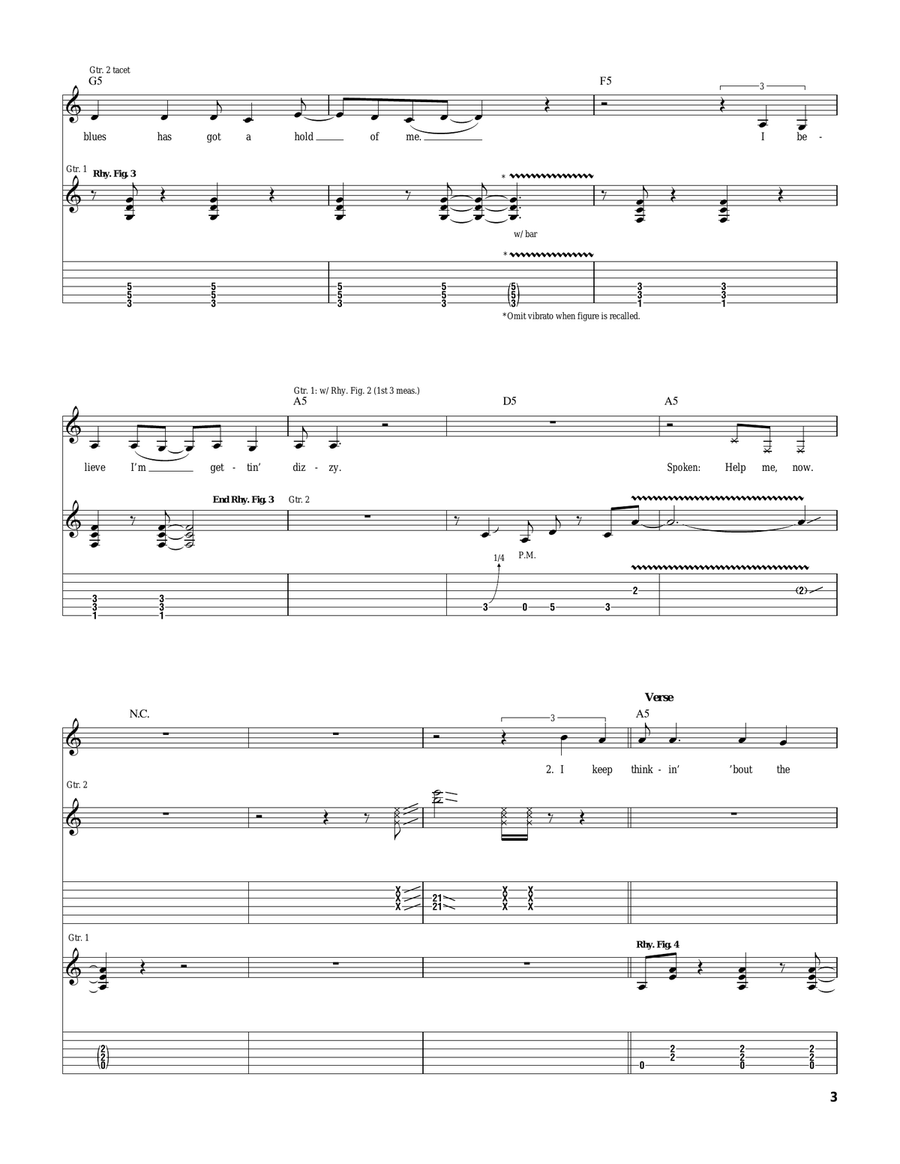 My Head's In Mississippi My Head's In Mississippi Acoustic Guitar scores gallery preview page 3