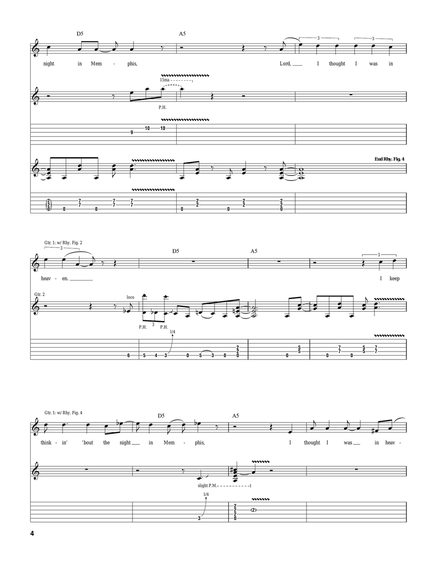 My Head's In Mississippi My Head's In Mississippi Acoustic Guitar scores gallery preview page 4