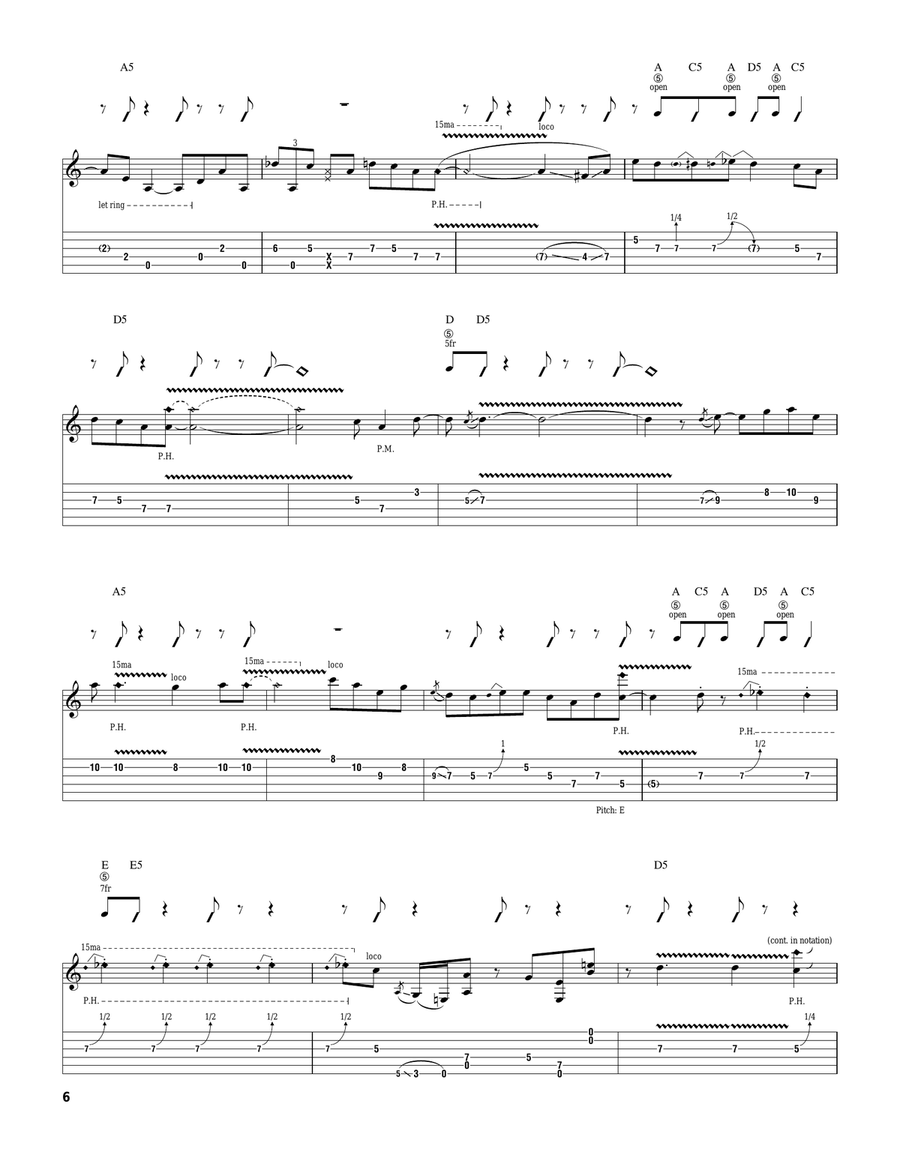 My Head's In Mississippi My Head's In Mississippi Acoustic Guitar scores gallery preview page 6