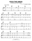 Feed The Birds (Tuppence A Bag) (from Mary Poppins)
