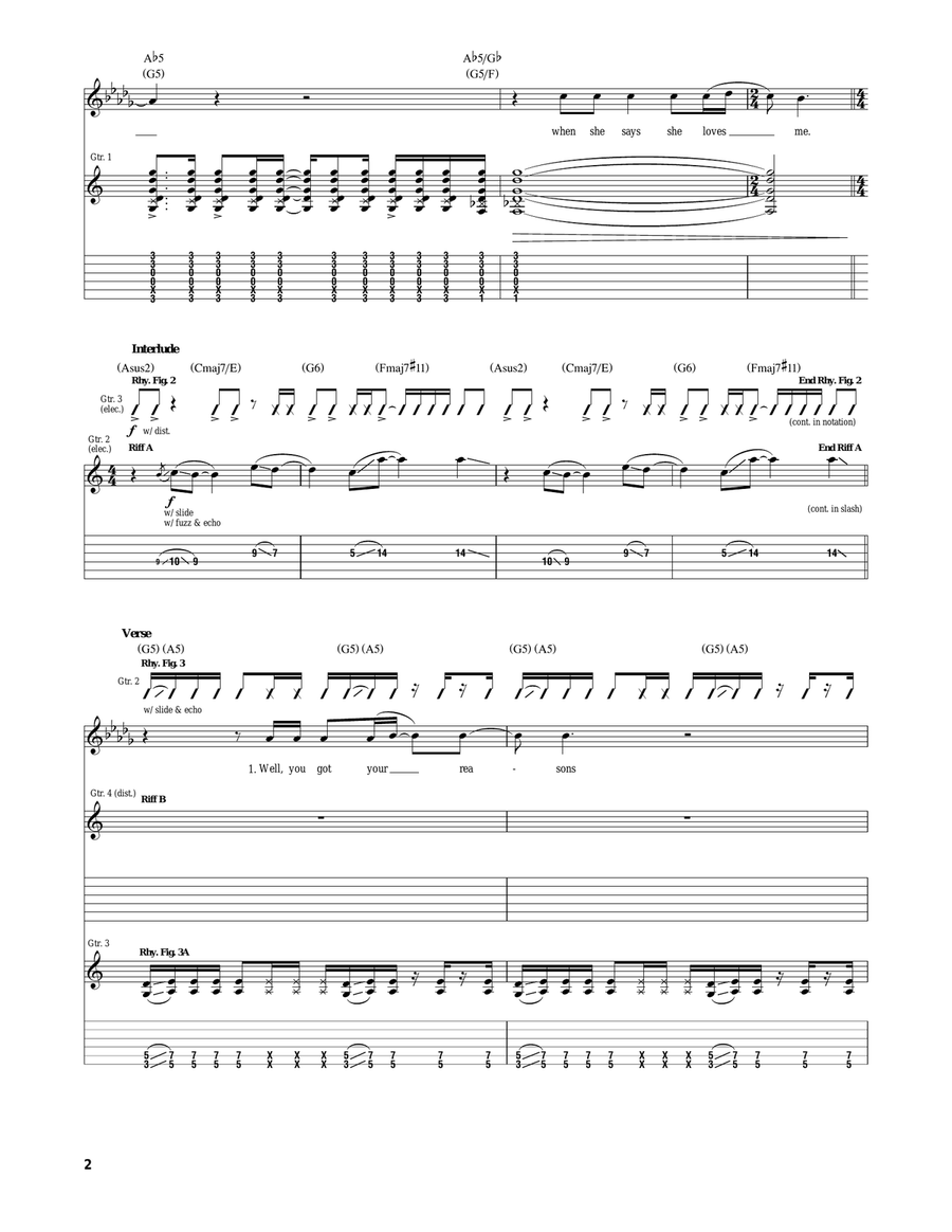If You Could Only See Acoustic Guitar scores gallery preview page 2