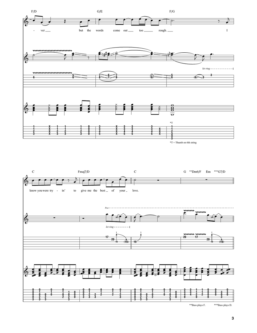 Best Of My Love Best Of My Love Acoustic Guitar scores gallery preview page 3