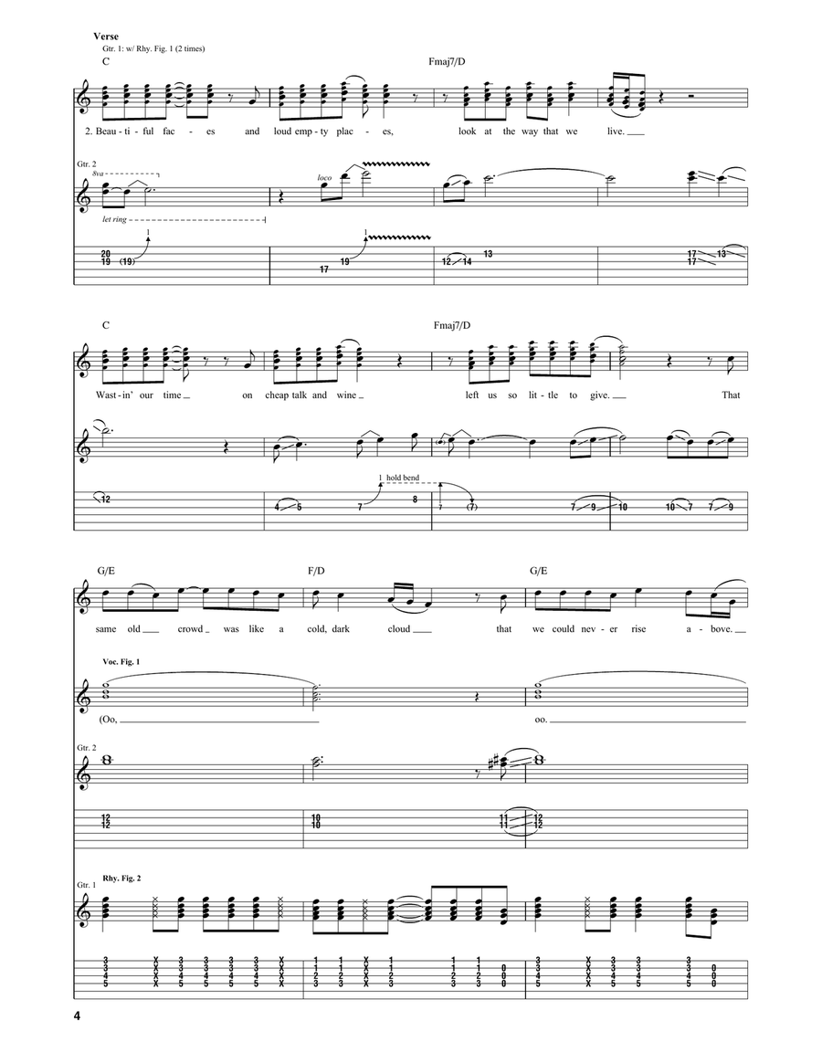 Best Of My Love Best Of My Love Acoustic Guitar scores gallery preview page 4