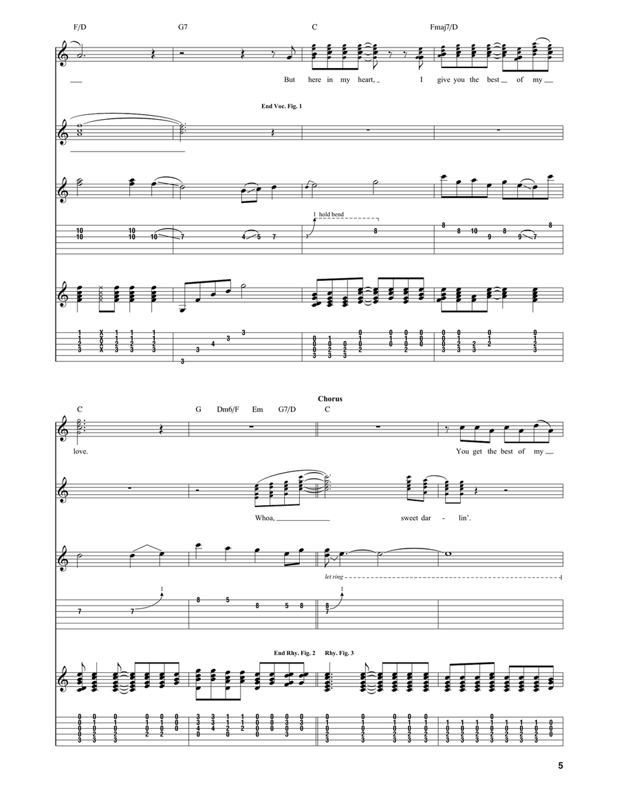 Best Of My Love Best Of My Love Acoustic Guitar scores gallery preview page 5