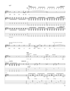 Girls & Boys Guitar Tablature scores gallery preview page 3
