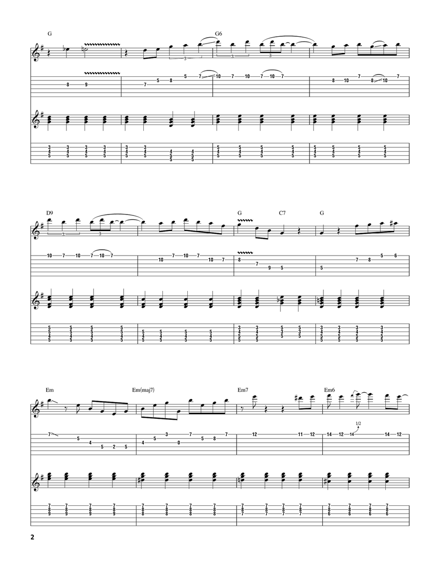 Dinah Dinah Electric Guitar scores gallery preview page 2