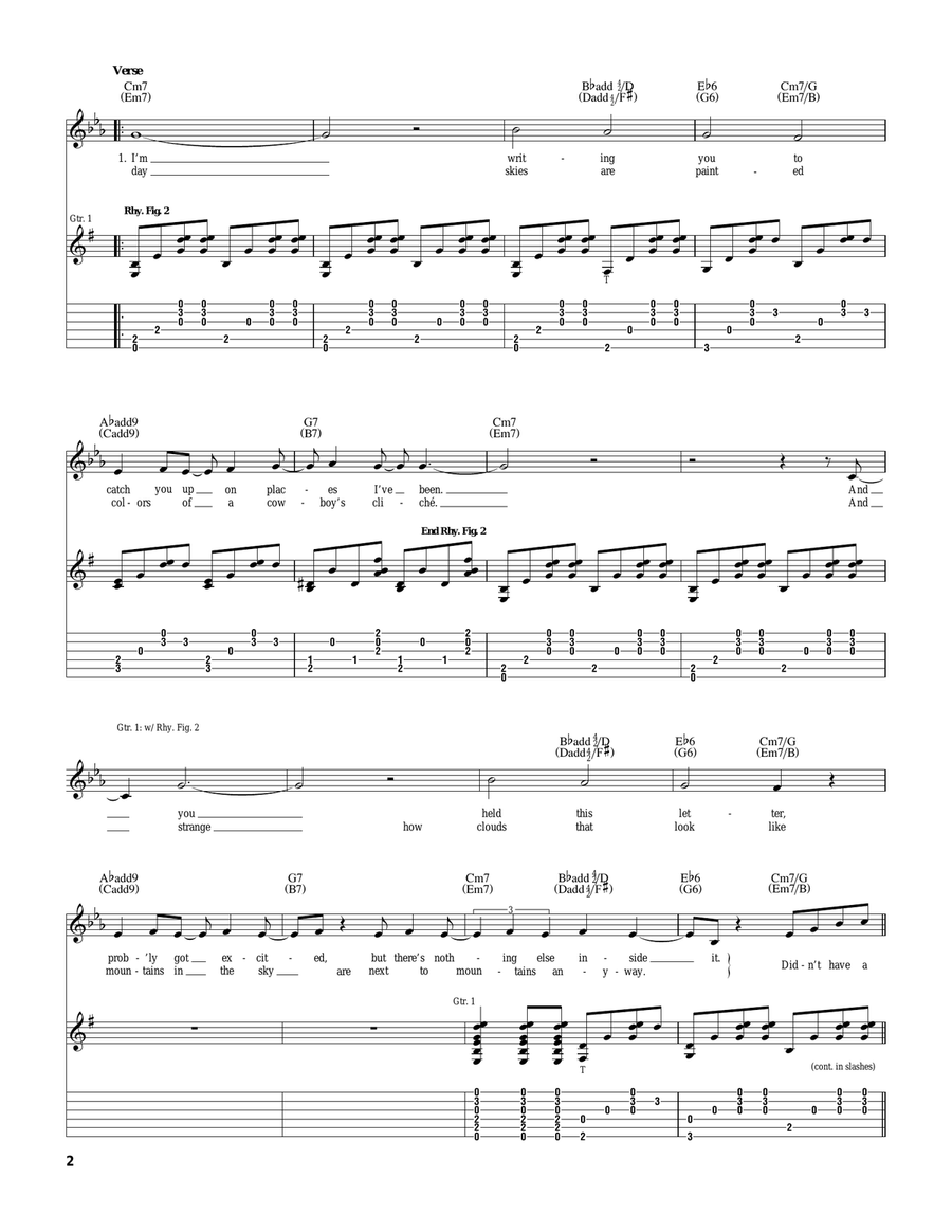3X5 3X5 Acoustic Guitar scores gallery preview page 2