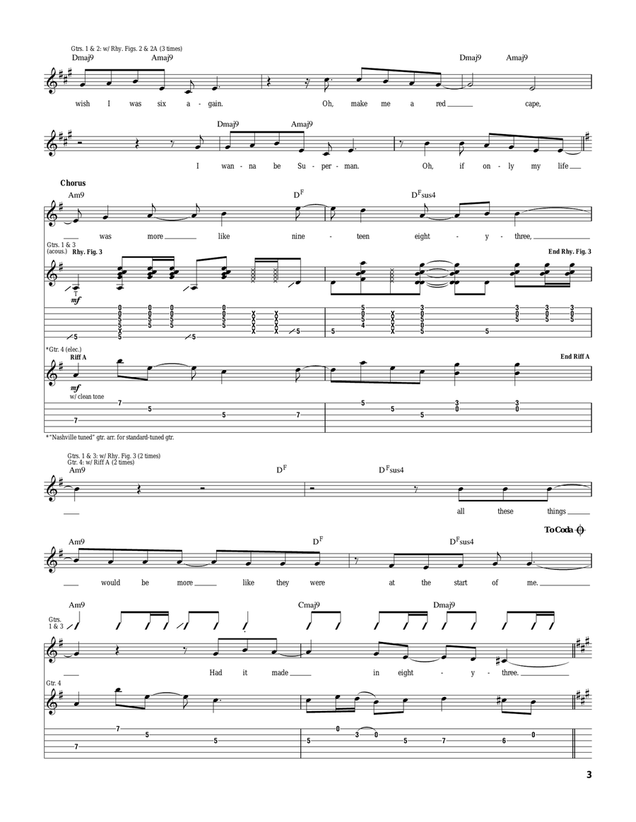 83 83 Acoustic Guitar scores gallery preview page 3