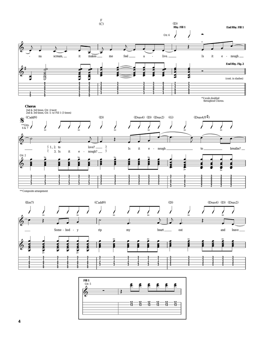 Anything But Ordinary Anything But Ordinary Acoustic Guitar scores gallery preview page 4