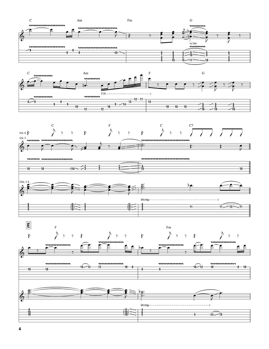 Sleepwalk Sleepwalk Acoustic Guitar scores gallery preview page 4