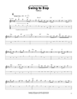 Swing To Bop