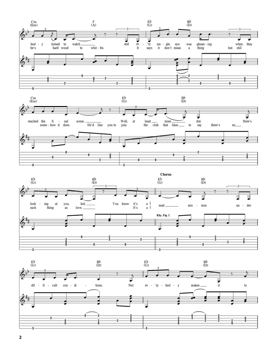 Mad Mission Mad Mission Acoustic Guitar scores gallery preview page 2