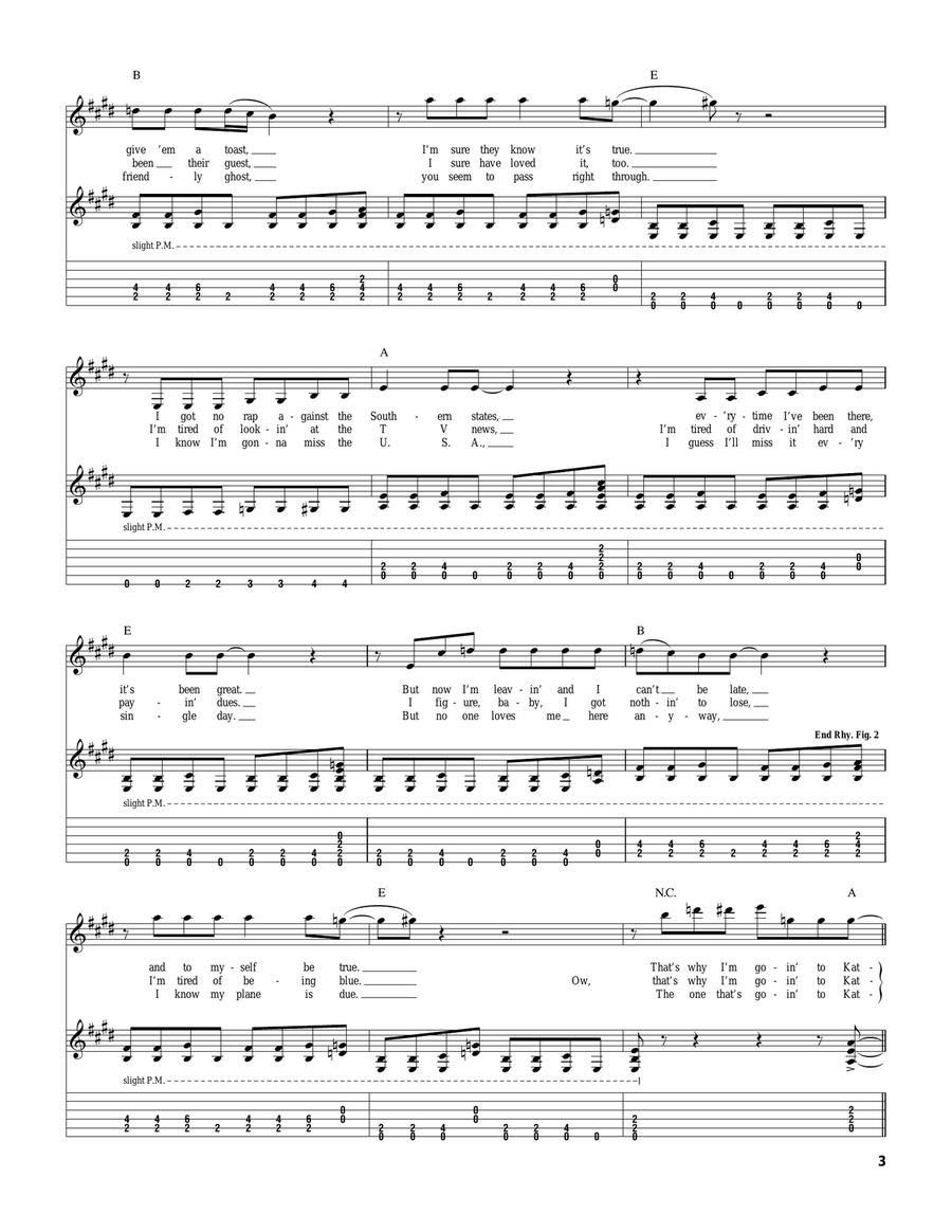 Katmandu Katmandu Acoustic Guitar scores gallery preview page 3