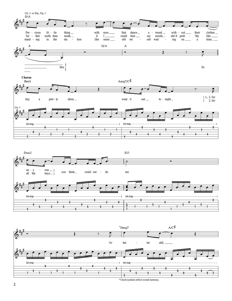 My Winding Wheel My Winding Wheel Acoustic Guitar scores gallery preview page 2