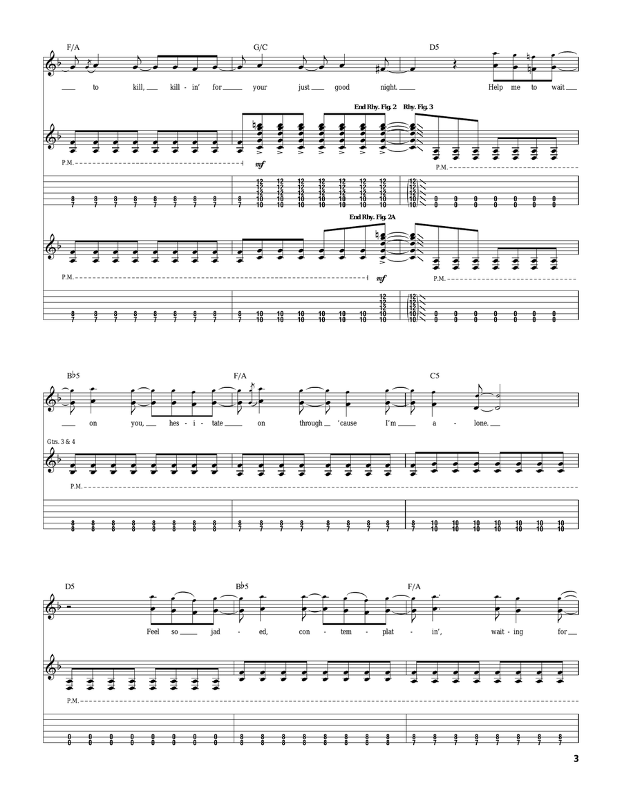 Ready Fuels Ready Fuels Acoustic Guitar scores gallery preview page 3
