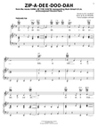 Zip-A-Dee-Doo-Dah (from Song Of The South) [French version]