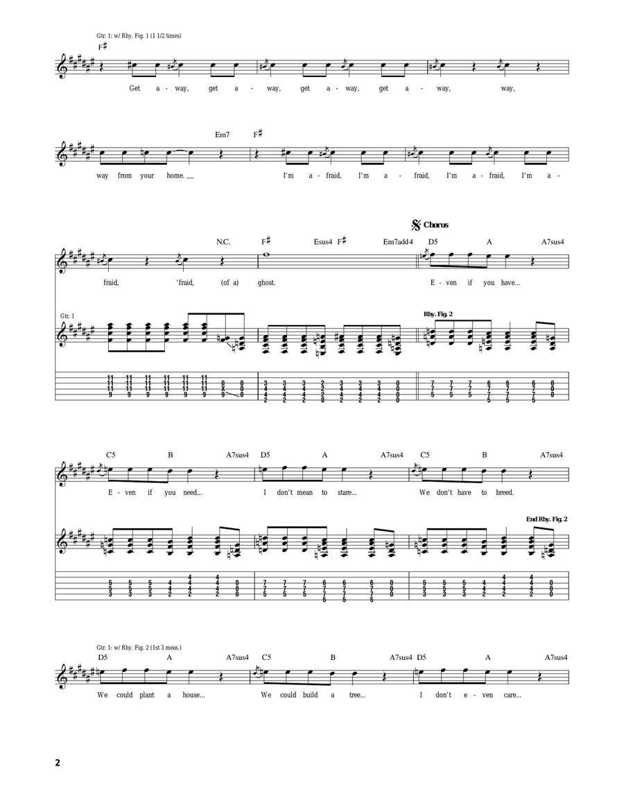 Breed Breed Acoustic Guitar scores gallery preview page 2