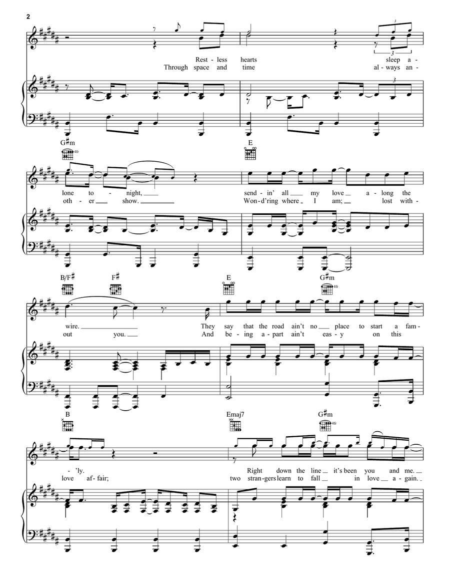 Faithfully Faithfully Acoustic Guitar scores gallery preview page 2