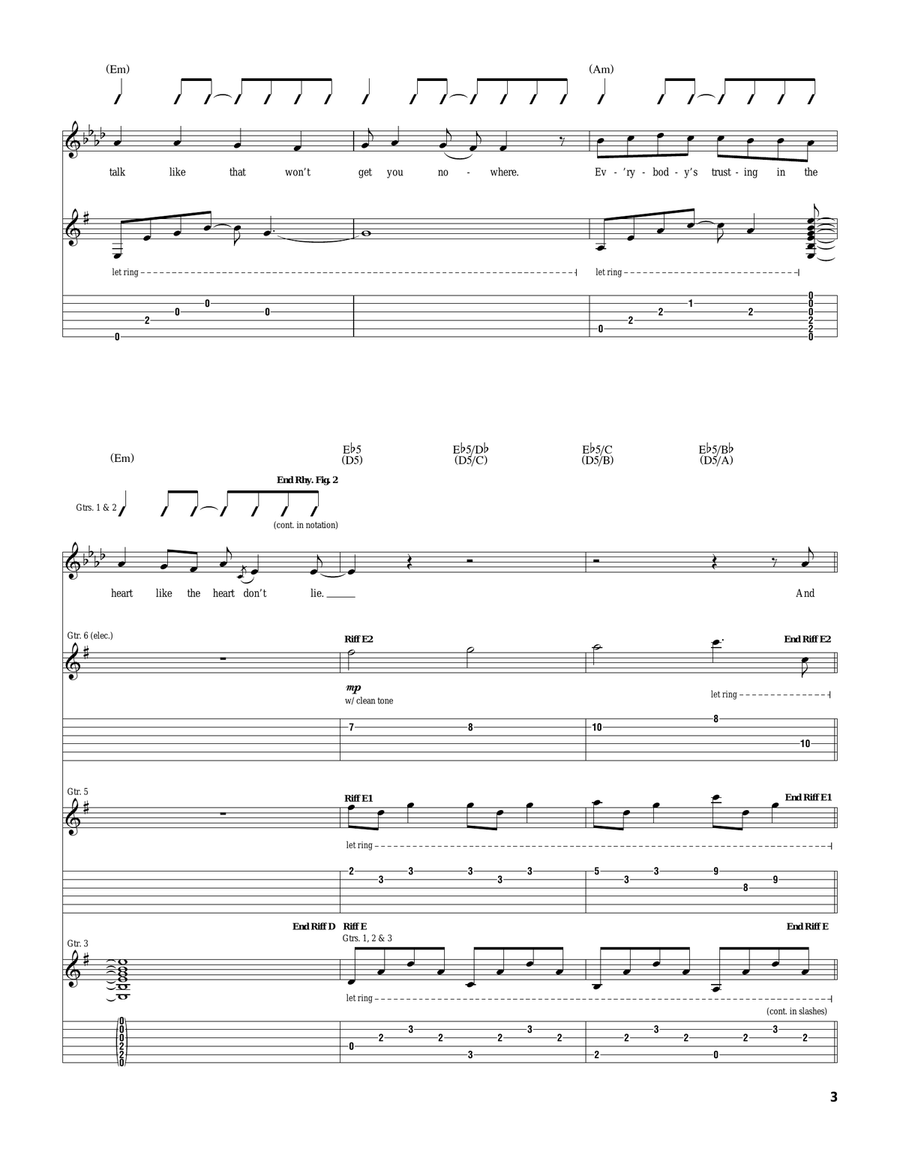 All I Need All I Need Acoustic Guitar scores gallery preview page 3