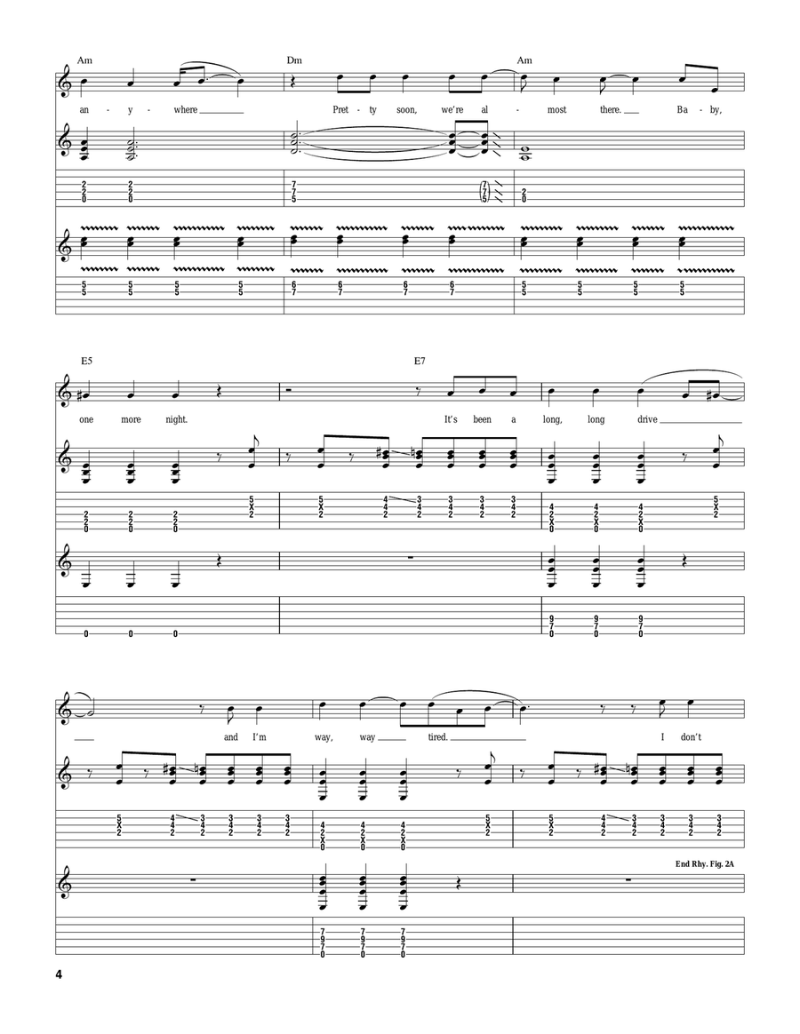 So Sad So Lonely So Sad So Lonely Acoustic Guitar scores gallery preview page 4