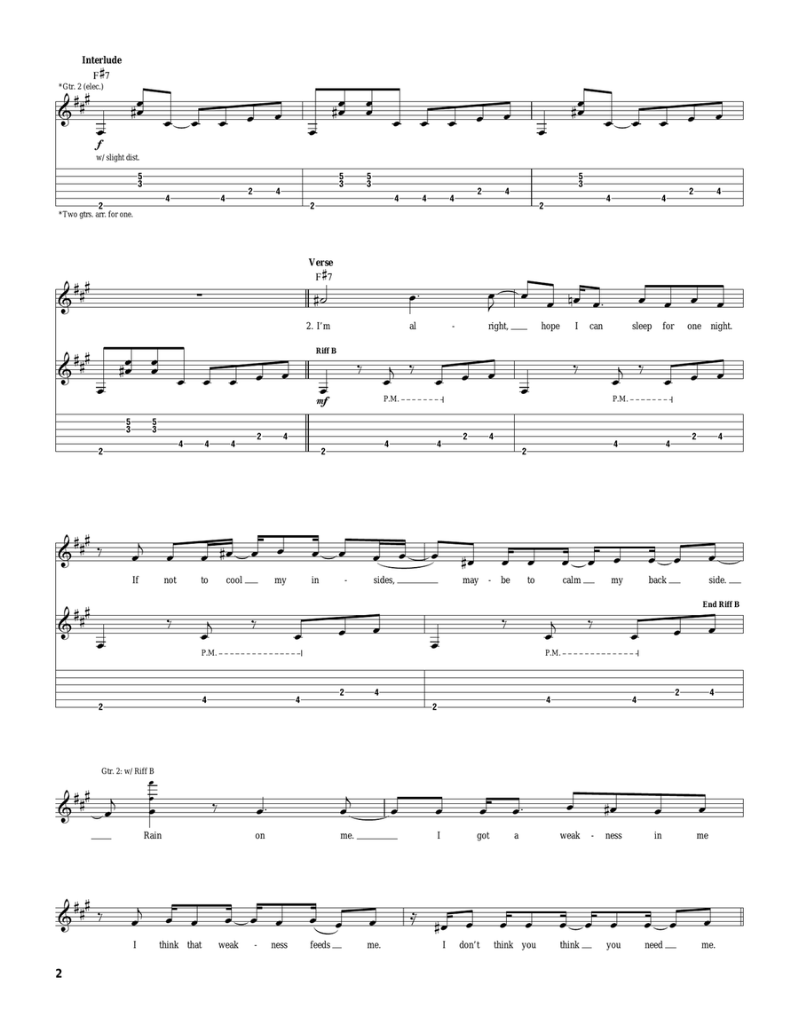 You're So Real You're So Real Acoustic Guitar scores gallery preview page 2