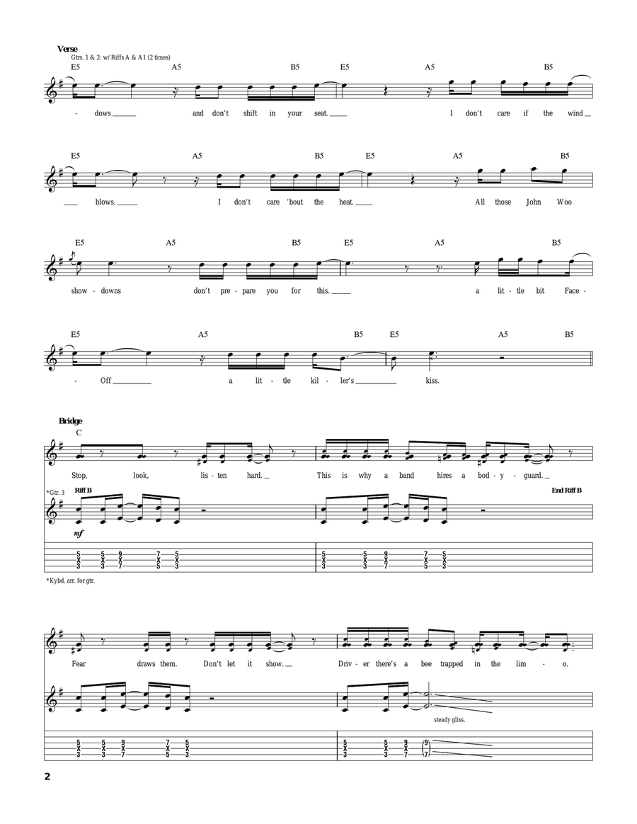 John Woo John Woo Acoustic Guitar scores gallery preview page 2