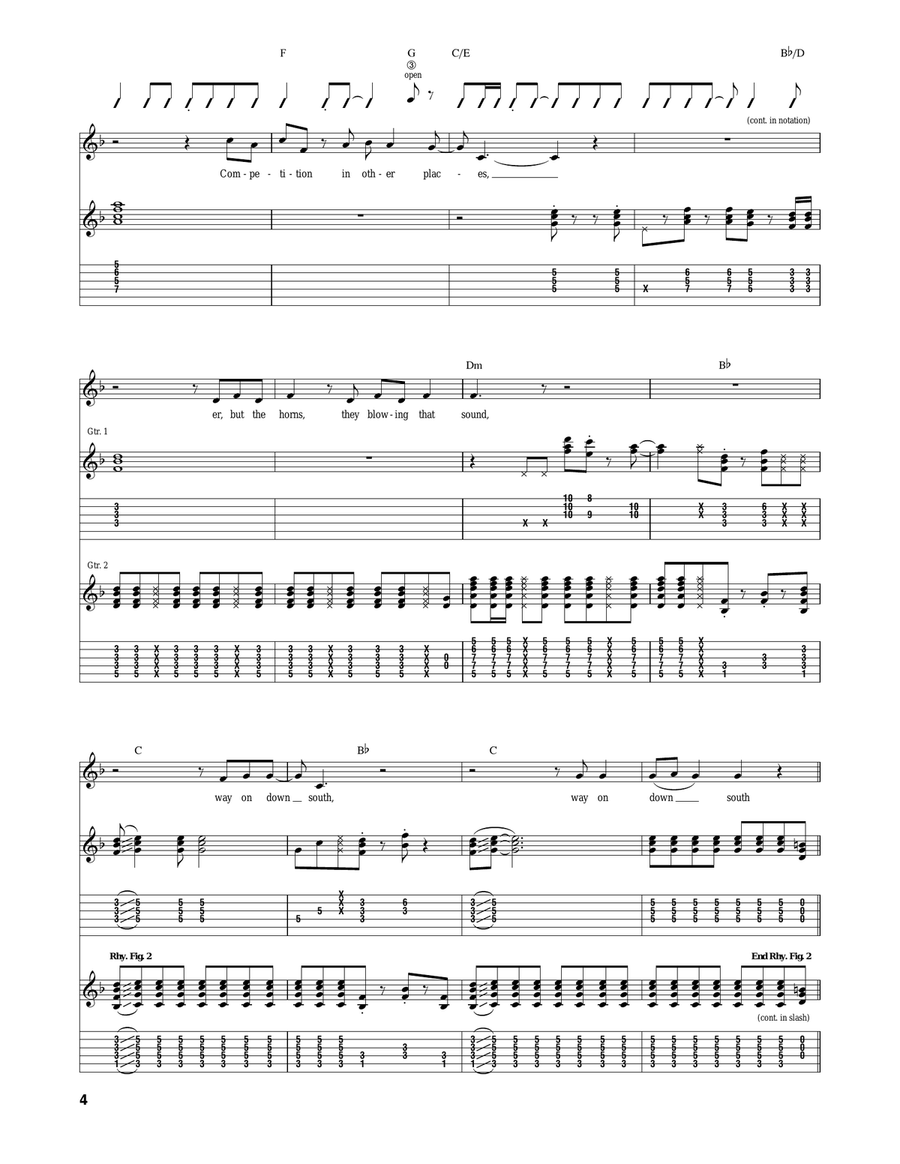 Sultans Of Swing Sultans Of Swing Acoustic Guitar scores gallery preview page 4