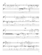 Paper Tiger Guitar Tablature scores gallery preview page 3