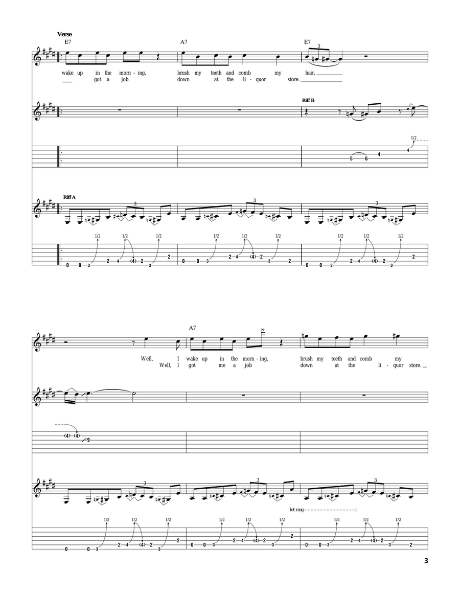Look At That Cadillac Look At That Cadillac Acoustic Guitar scores gallery preview page 3