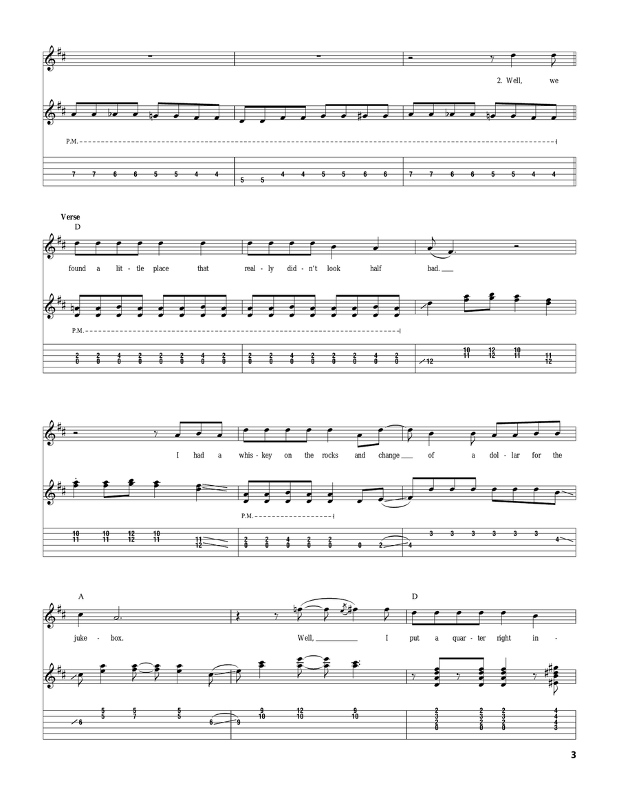 Rock This Town Rock This Town Acoustic Guitar scores gallery preview page 3