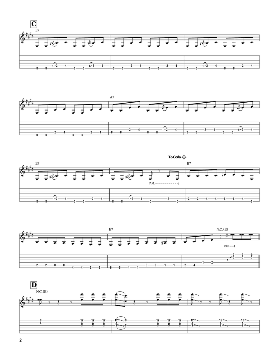 Guitar Boogie Shuffle Guitar Boogie Shuffle Acoustic Guitar scores gallery preview page 2