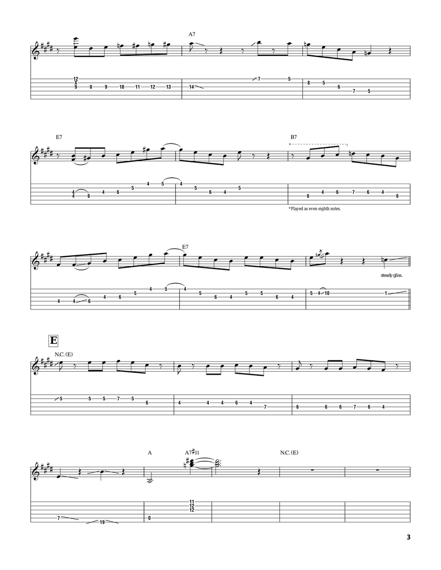 Guitar Boogie Shuffle Guitar Boogie Shuffle Acoustic Guitar scores gallery preview page 3