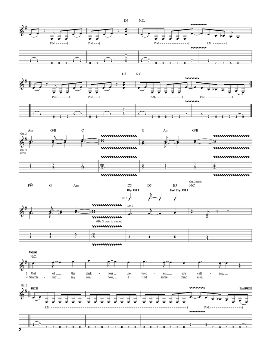 Rising Force Rising Force Electric Guitar scores gallery preview page 2