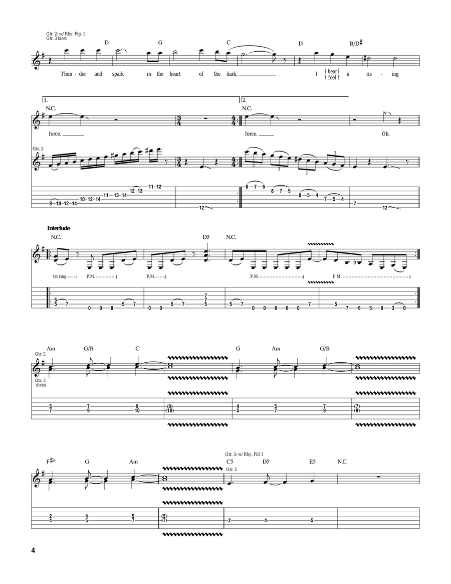 Rising Force Rising Force Electric Guitar scores gallery preview page 4