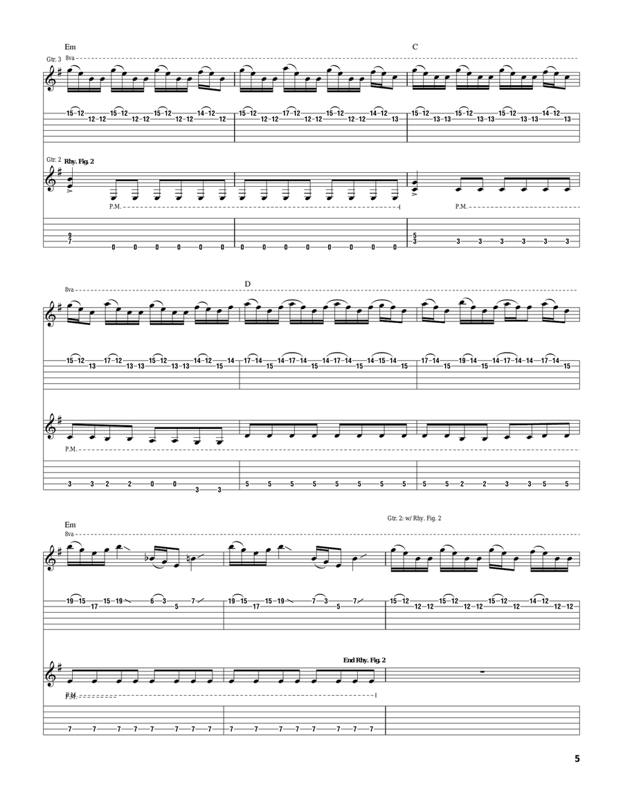 Rising Force Rising Force Electric Guitar scores gallery preview page 5