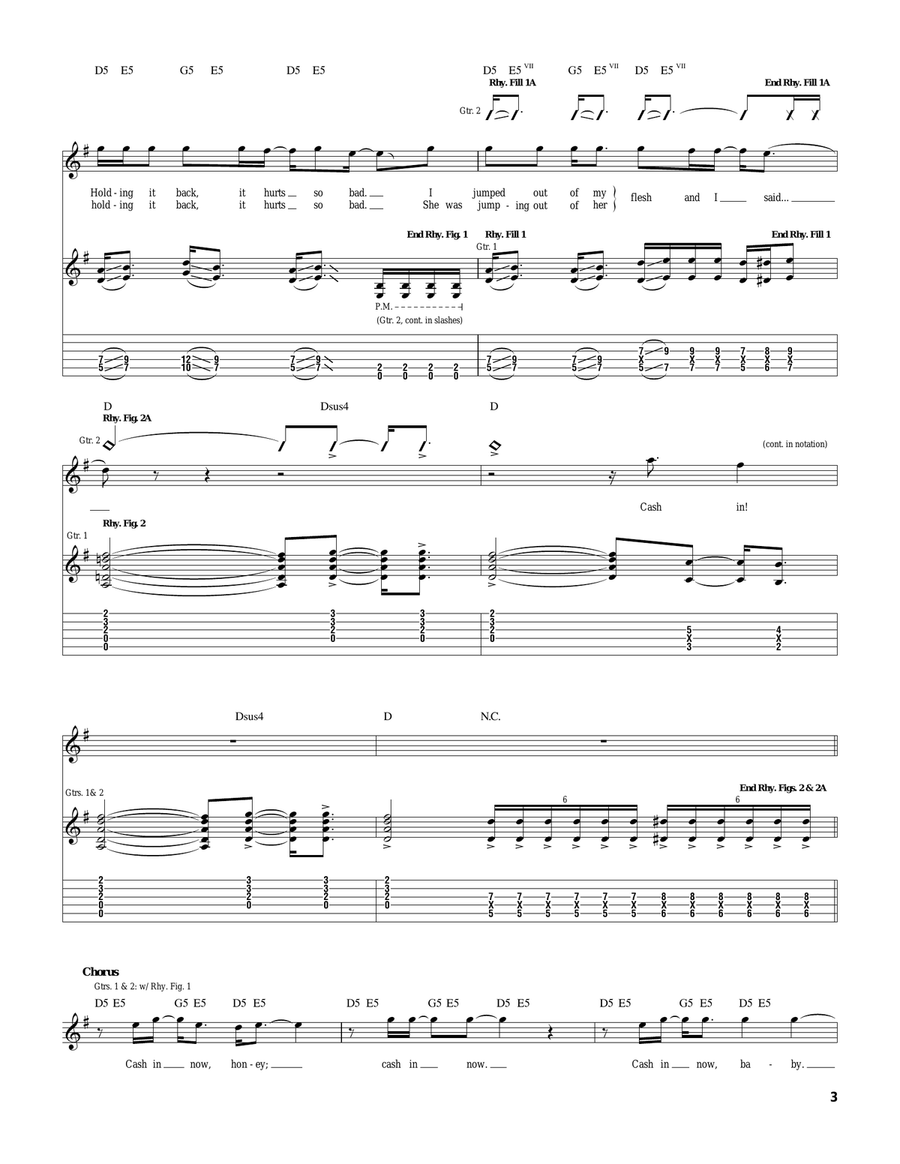 Mountain Song Mountain Song Acoustic Guitar scores gallery preview page 3