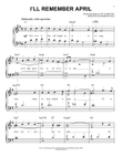 I'll Remember April mini preview