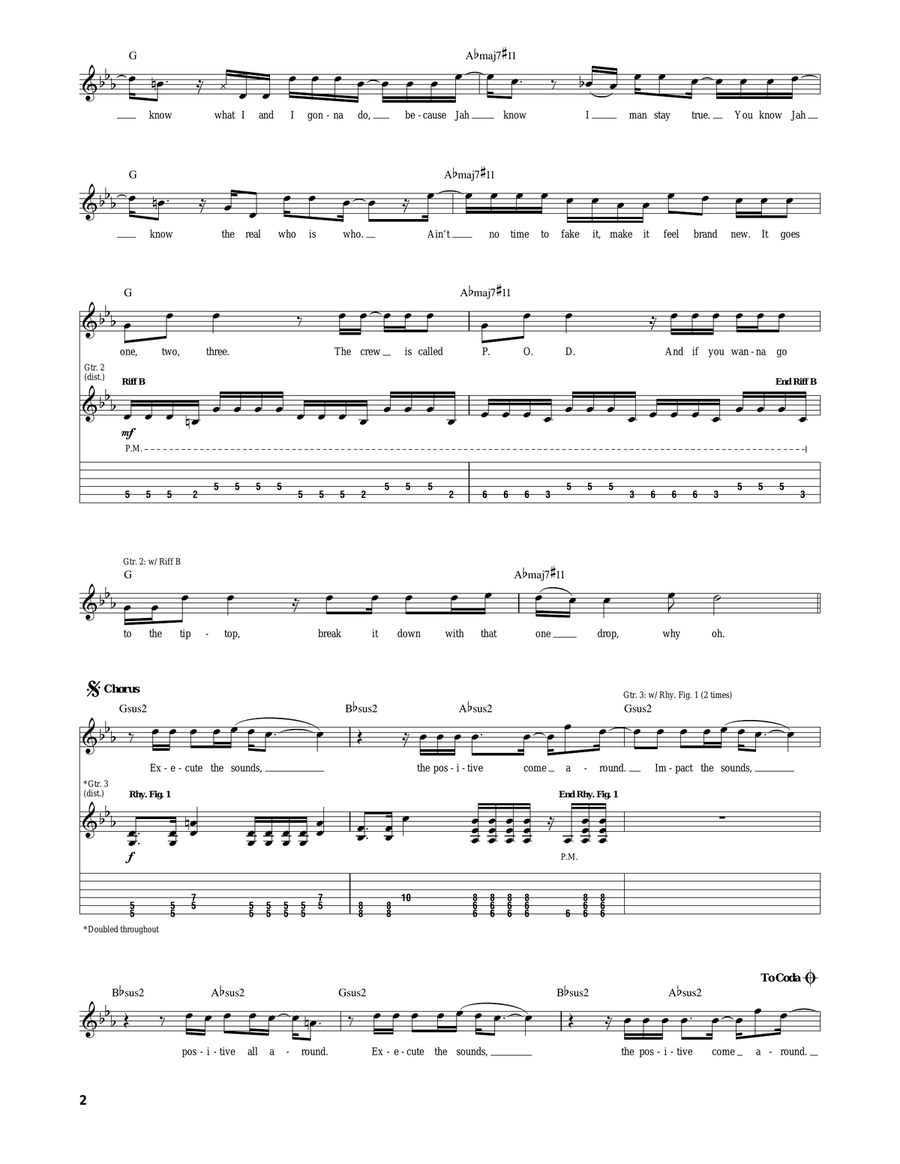 Execute The Sounds Execute The Sounds Electric Guitar scores gallery preview page 2