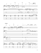 Chances Are Guitar Tablature scores gallery preview page 5
