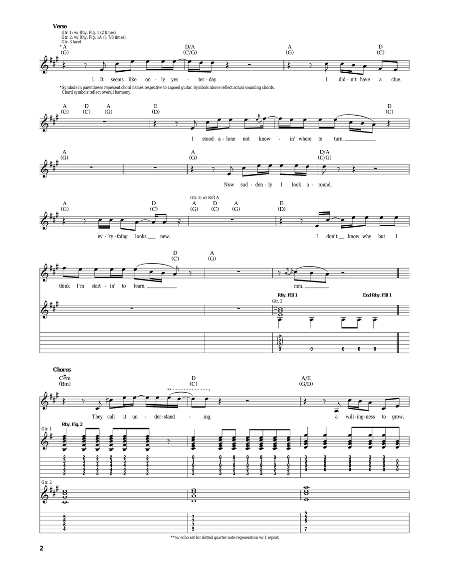 Understanding Understanding Acoustic Guitar scores gallery preview page 2