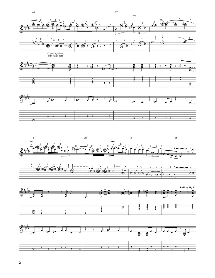 Butler's Bag Butler's Bag Electric Guitar scores gallery preview page 2