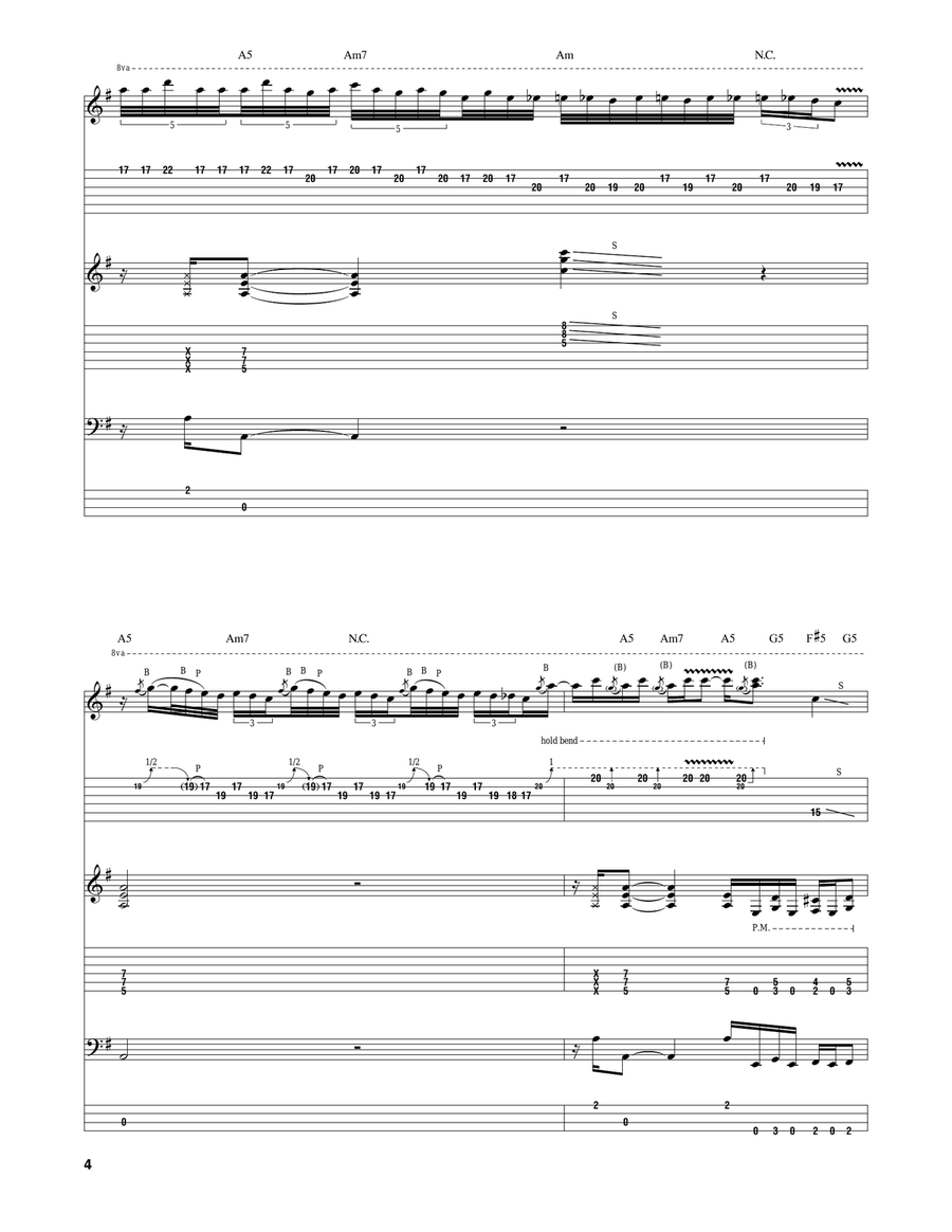 The Reaper The Reaper Electric Guitar scores gallery preview page 4