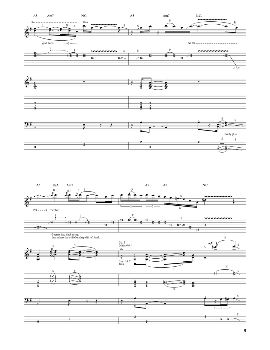 The Reaper The Reaper Electric Guitar scores gallery preview page 5