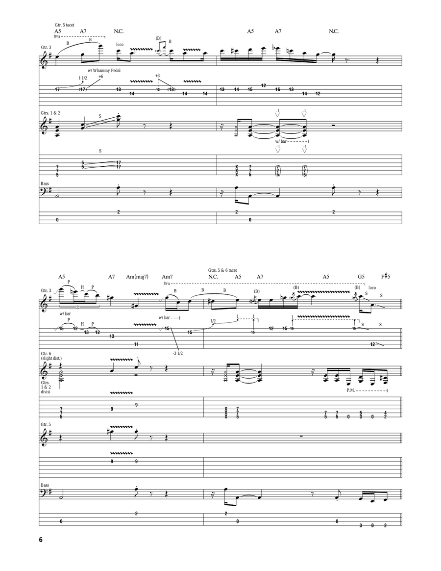 The Reaper The Reaper Electric Guitar scores gallery preview page 6