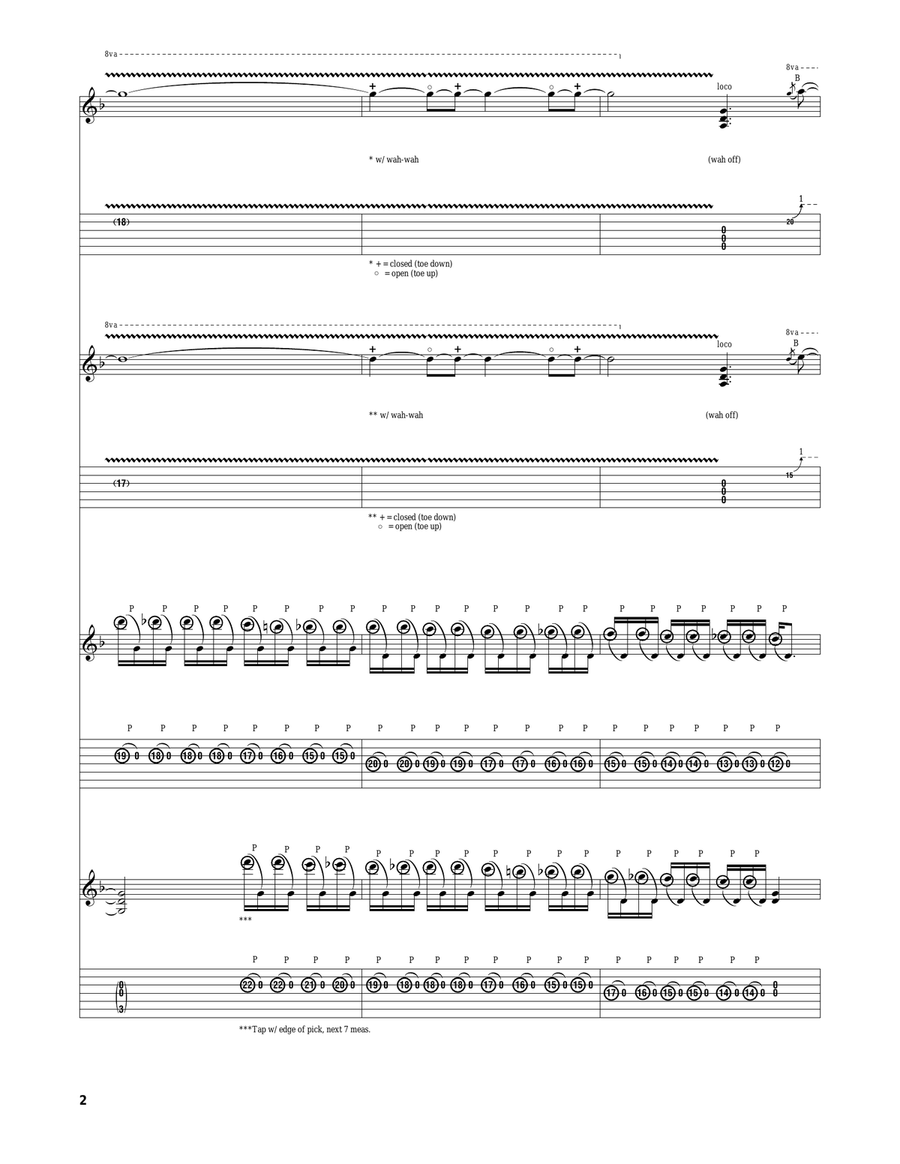 Get The Hell Out Of Here Get The Hell Out Of Here Electric Guitar scores gallery preview page 2