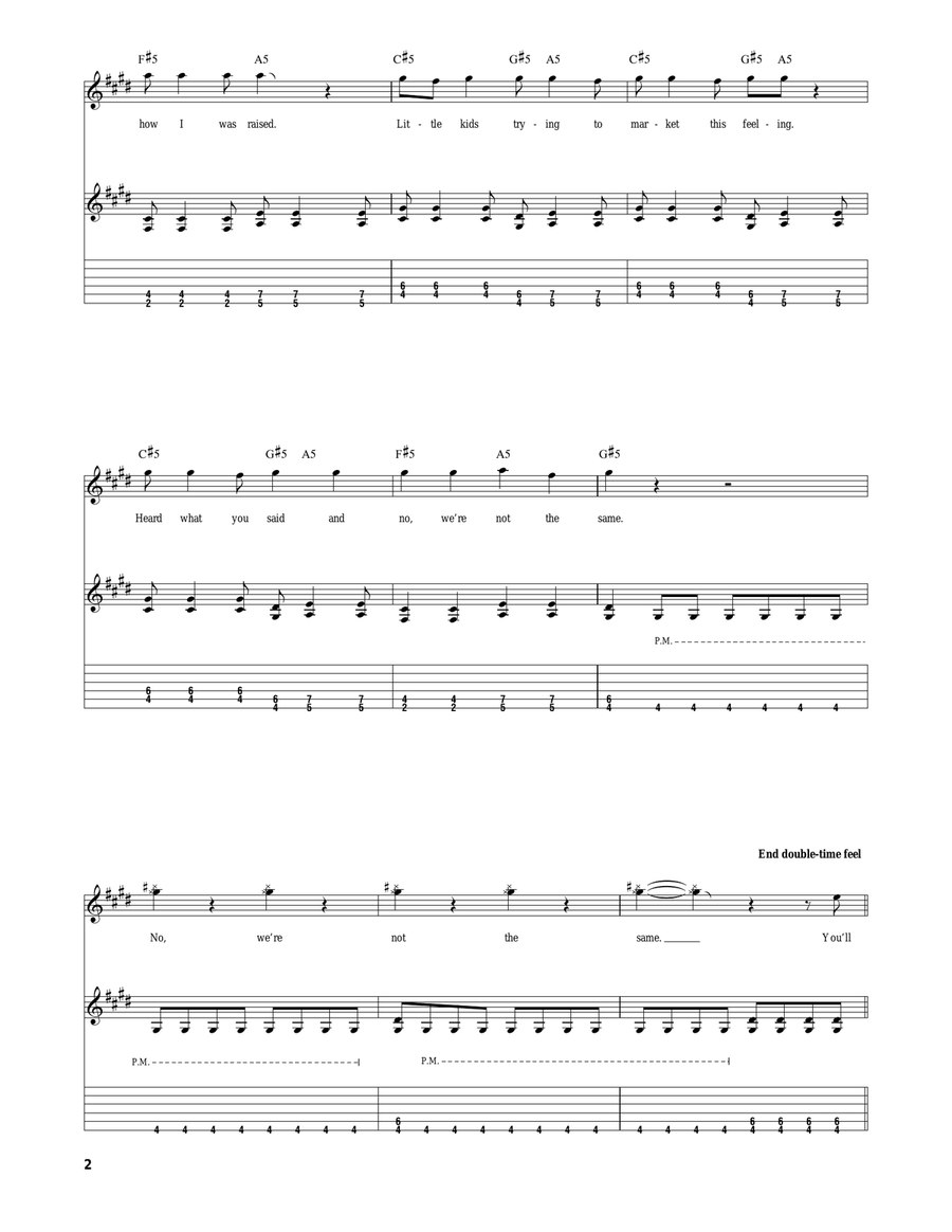 Intro Intro Acoustic Guitar scores gallery preview page 2